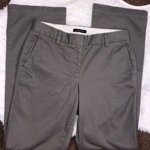 NWT Land’s End Gray/Taupe Straight Pants